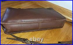 Coach 5265 Briefcase Lexington British Tan Leather Laptop Messenger Bag