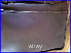 Coach 5265 Briefcase Lexington British Tan Leather Laptop Messenger Bag