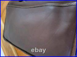 Coach 5265 Briefcase Lexington British Tan Leather Laptop Messenger Bag