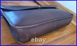 Coach 5265 Briefcase Lexington British Tan Leather Laptop Messenger Bag