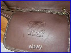 Coach 5265 Briefcase Lexington British Tan Leather Laptop Messenger Bag