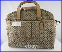 Coach 6CM Signature Hudson Commuter Bag F70181 Laptop Business Briefcase New