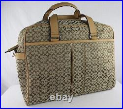 Coach 6CM Signature Hudson Commuter Bag F70181 Laptop Business Briefcase New