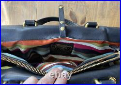 Coach Black Legacy Briefcase Handbag Laptop Bag f12980