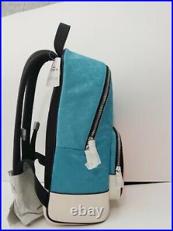 Coach Court Backpack 2908 Signature Nylon C Patch bag gym travel laptop