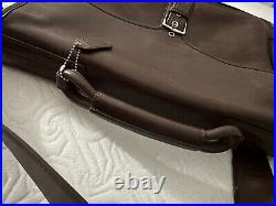 Coach Leather Messenger Laptop Bag