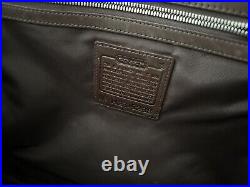 Coach Leather Messenger Laptop Bag