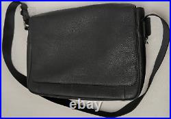 Coach Metropolitan Courier sold out pebble leather $450 crossbody laptop bag