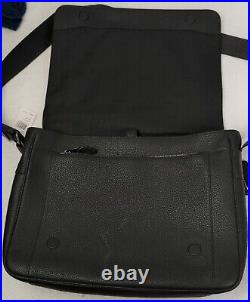 Coach Metropolitan Courier sold out pebble leather $450 crossbody laptop bag