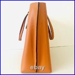 Coach Mollie Large Tote Laptop Bag Sedona Redwood Orange Leather Purse NWT $378