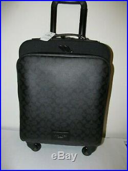 Coach NY Signature 21.5 Carry On Spinner & Matching Laptop Trolley Bag, NWT