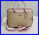 Coach-Signature-Laptop-Bag-F39023-Khaki-Carnation-Pink-Briefcase-Work-Travel-NWT-01-iwft