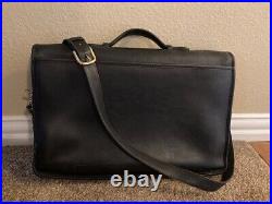 Coach Vintage Avenue Messenger Crossbody Briefcase Laptop Bag 1980s-1990s