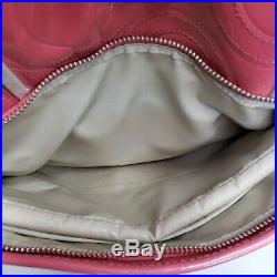 Coach Womens Pink Tote Purse Diaper Bag Multi-function M1173-1 Laptop Infant Kid