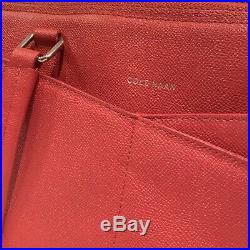 Cole Haan American Airlines Women's Leather Business Brief Tote Laptop Bag