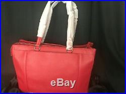 Cole Haan American Airlines Women's Leather Business Brief Tote Laptop Bag NEW