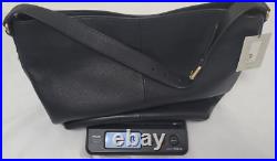 Cole Haan Black Genuine Leather Large / XL Shoulder Bag Laptop MRP 348.00