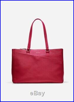 Cole Haan Women's Leather Business Brief Tote Laptop Bag $395
