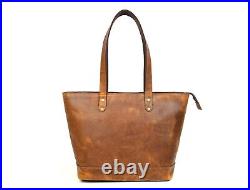 Combo Travel Tote Bag Ideal Christmas Gift crafted with Genuine Leather