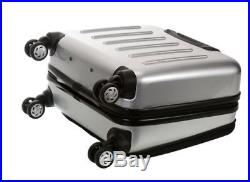 Computer Case Women Men Rolling Silver Laptop Bag Carry On Spinner Luggage Wheel