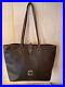 Dooney-Bourke-Womens-Large-Laptop-Leather-Brown-Red-Tote-Bag-01-skck