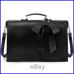ECOSUSI Women Briefcase 15.6 inch Laptop Bag Shoulder Computer Satchel Bag wi