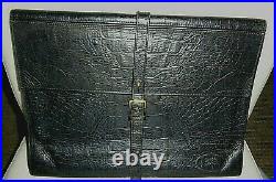 ENGLISH MULBERRY leather portfolio/laptop case excellent to near mint cond