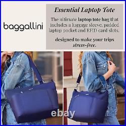 Essential Laptop Tote Work Tote Bag with Laptop Sleeve Lightweight Travel Cr