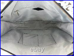 FOSSIL Ryder LARGE Satchel Work Business Laptop Travel BLACK Leather Tote Bag