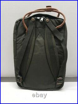 Fjall Raven Unisex Kanken No. 2 Laptop 15 Backpack Bag Deep Forest Green NWT