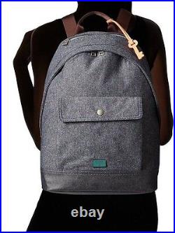 Fossil Dawson Bag Denim Backpack With Padded Laptop Compartment