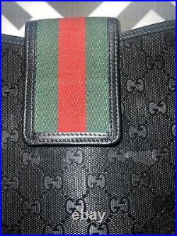 GUCCI 500 Fiat GG Pattern iPad Patent Leather case. 100% Authentic