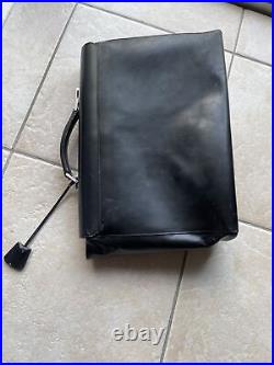 Givenchy Leather Laptop Bag Black color