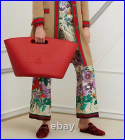 Gucci Unisex Gummi Tote Bag Tasche Handbag Schultertasche Shopper Weekender