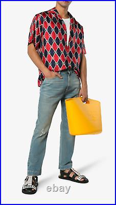 Gucci Unisex Gummi Tote Bag Tasche Handbag Schultertasche Shopper Weekender