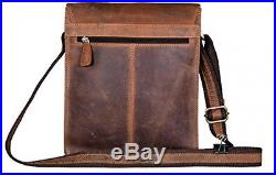Handolederco Leather Messenger Satchel Laptop Bag For Men's And Women's Leather
