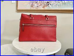 Henri Bendel Red Laptop Briefcase Bag