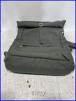 Ikea Dromsack Tote Backpack Laptop Bag Convertible Olive Green 21L Rare