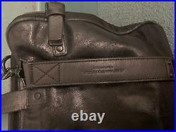 John Varvatos, Varvatos USA! Custom Hand Made Leather Bag Laptop