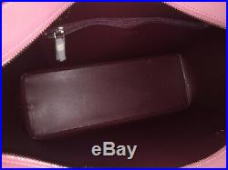 Kate Spade Adel Large Tote Shoulder Bag Carnation Pink Leather Laptop Satchel