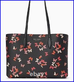 Kate Spade All Day BUTTERFLY TOTE +ZIP POUCH, Laptop/ Work BAG, NWT