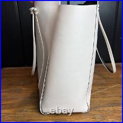 Kate Spade Annelle Arbour Hill Tote Cream Large Leather Work Bag Purse