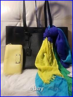 Kate Spade Bag Wallet Scarf Laptop Tote Cameron X Large 19x11! Black Free Ship