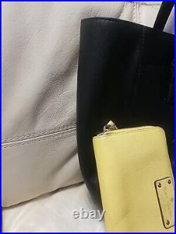 Kate Spade Bag Wallet Scarf Laptop Tote Cameron X Large 19x11! Black Free Ship