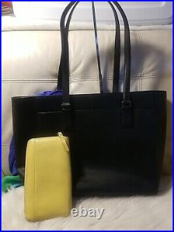 Kate Spade Bag Wallet Scarf Laptop Tote Cameron X Large 19x11! Black Free Ship