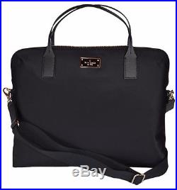 Kate Spade Blake Avenue Daveney Nylon Briefcase Laptop Bag Black New NWT $248