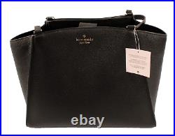 Kate Spade Brim Pebble Leather Laptop Tote & Detachable Laptop Sleeve Black