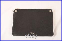 Kate Spade Brim Pebble Leather Laptop Tote & Detachable Laptop Sleeve Black