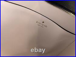Kate Spade Cara Large Tote Shoulder Bag Laptop Carryall Black Leather Gold