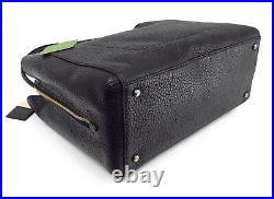 Kate Spade Carter Street Shawna Leather Large Satchel / Laptop Tote Bag in Black